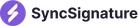 SyncSignature logo